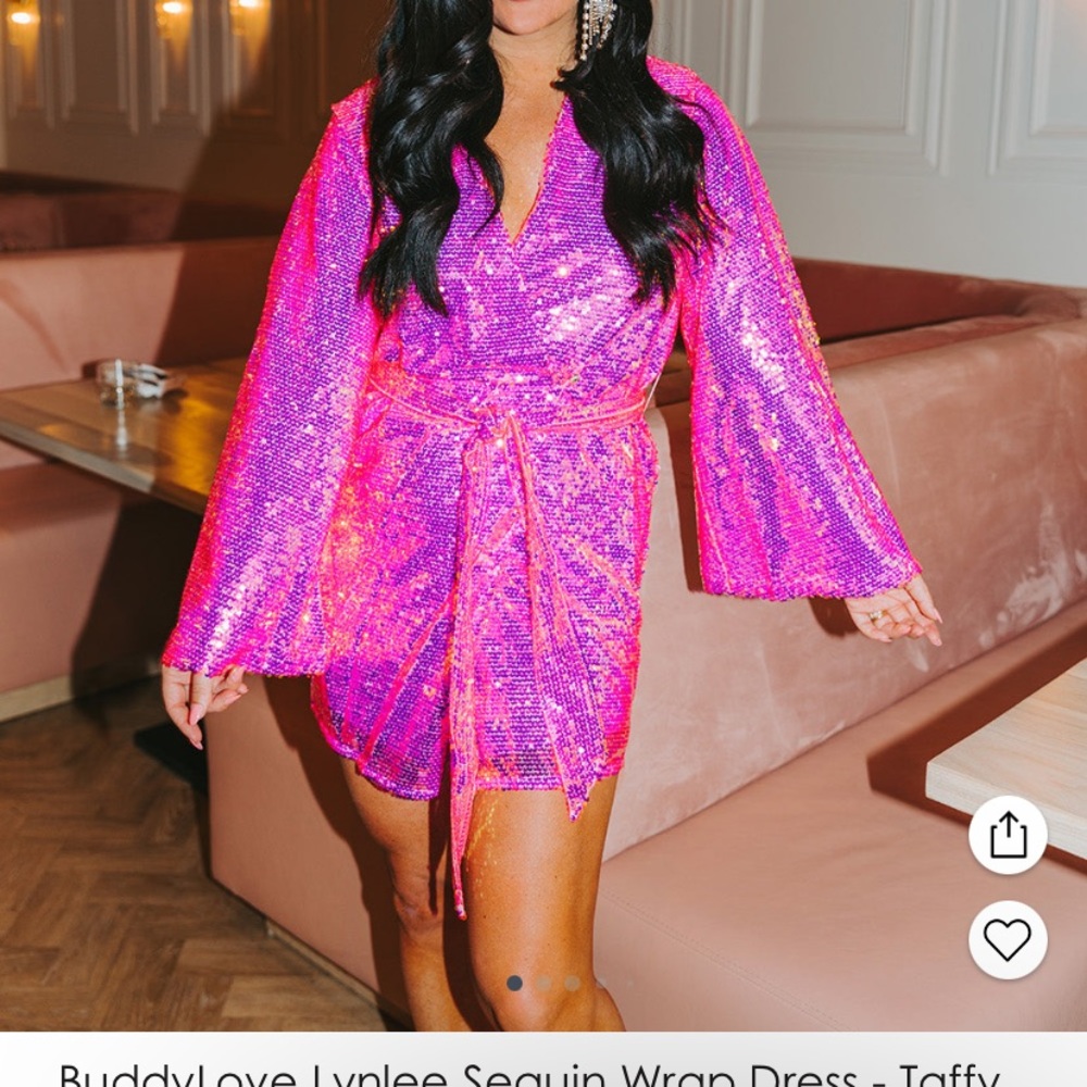 Buddylove Lynlee wrap dress
